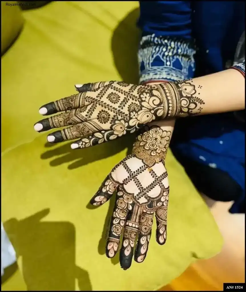 Girls Mehndi Design