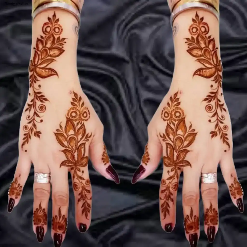 Girls Mehndi Design