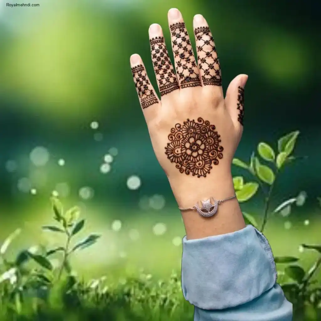 Girls Mehndi Design