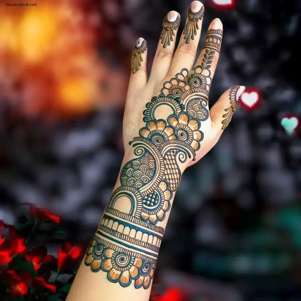 Girls Mehndi Design
