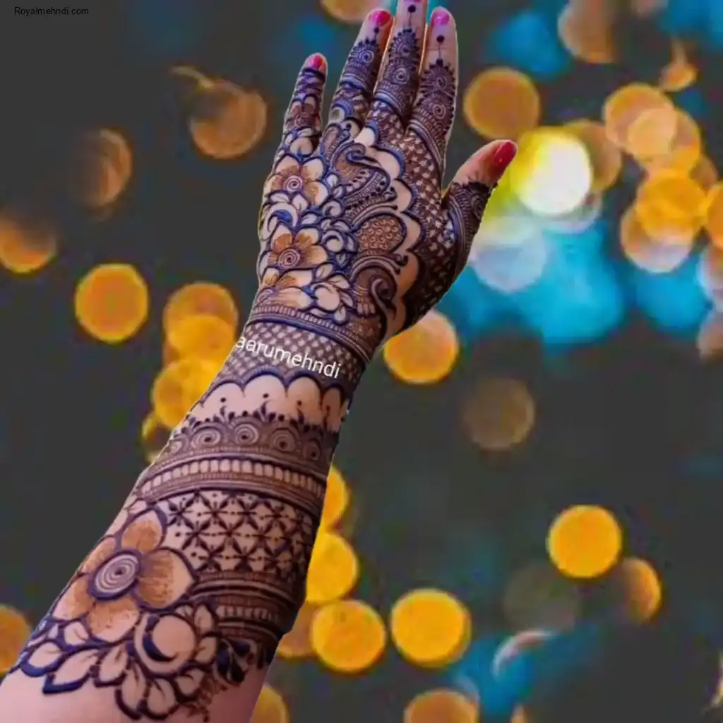 Girls Mehndi Design
