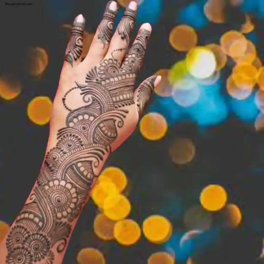 Girls Mehndi Design