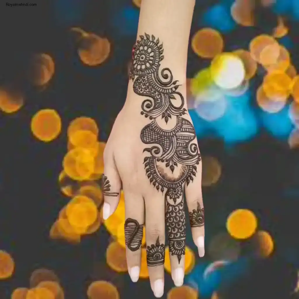 Girls Mehndi Design
