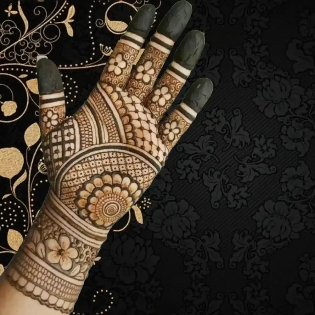 Girls Mehndi Design