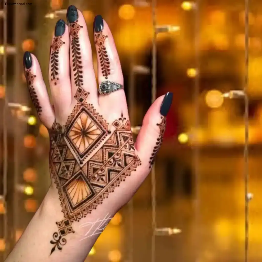 Girls Mehndi Design