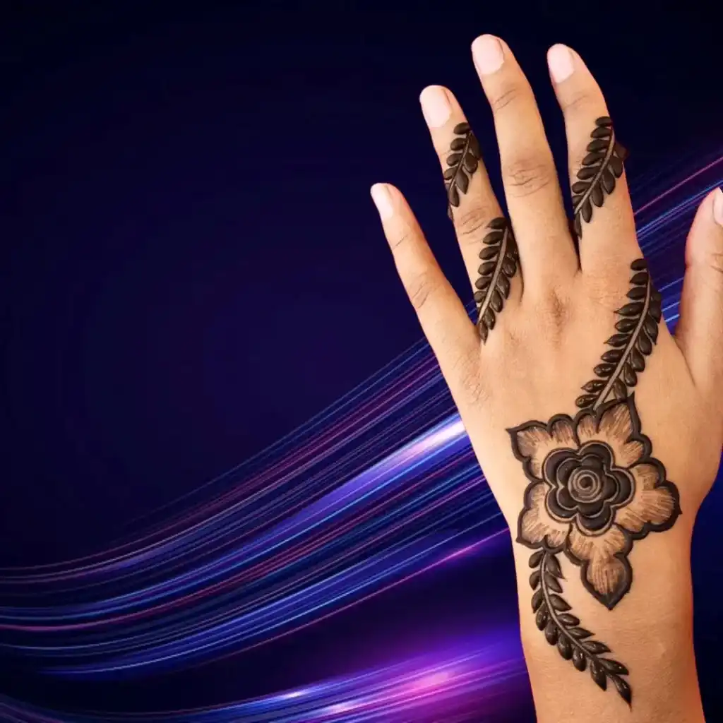Girls Mehndi Design