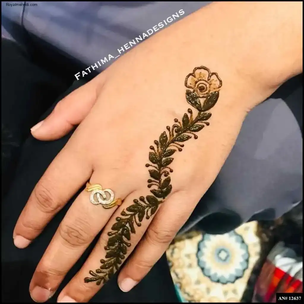 Girls Mehndi Design