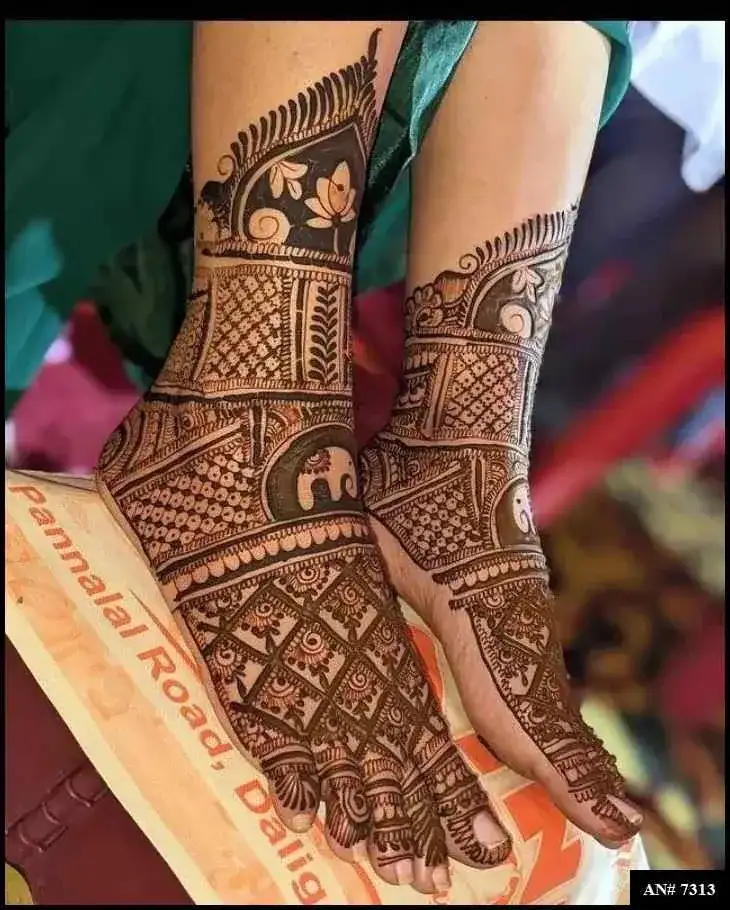 Indian Mehndi Design
