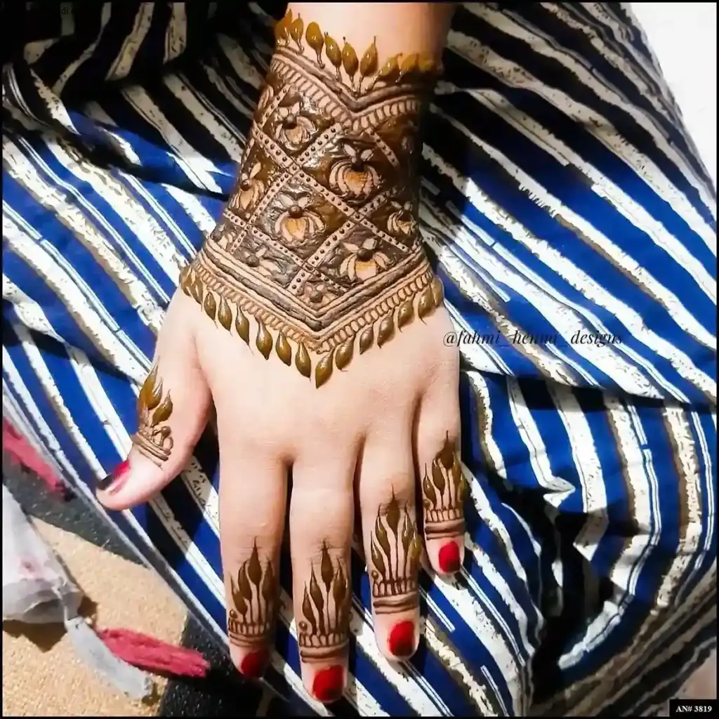 Indian Mehndi Design