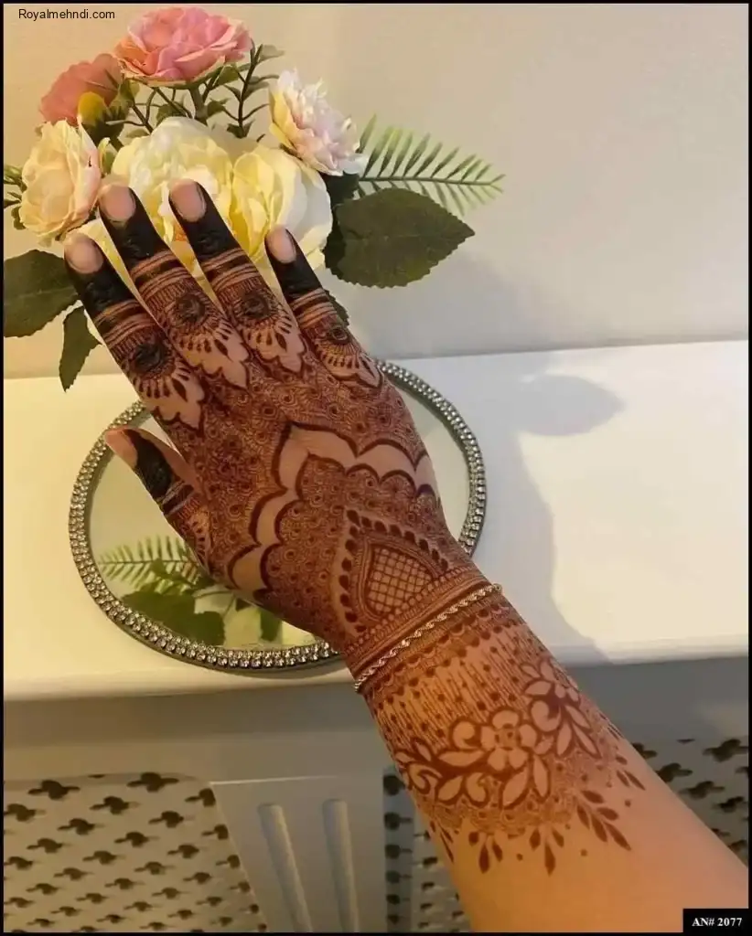 Indian Mehndi Design