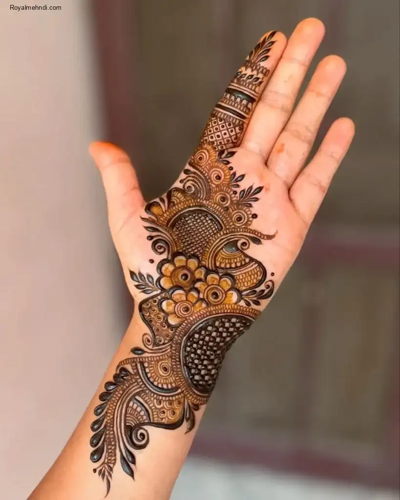 Indian Mehndi Design
