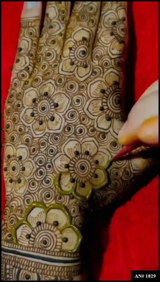 Indian Mehndi Design