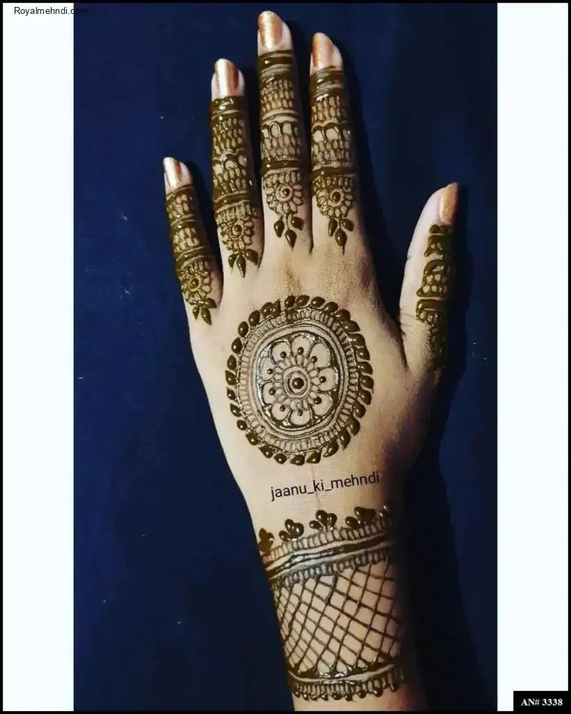 Palm Mehndi Design