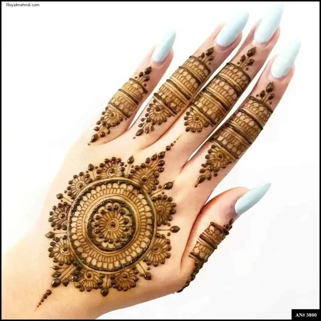 Palm Mehndi Design