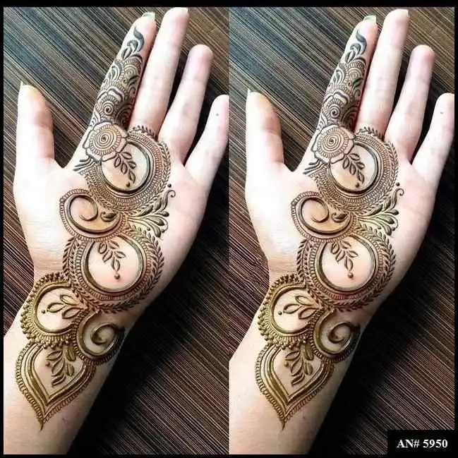 Palm Mehndi Design