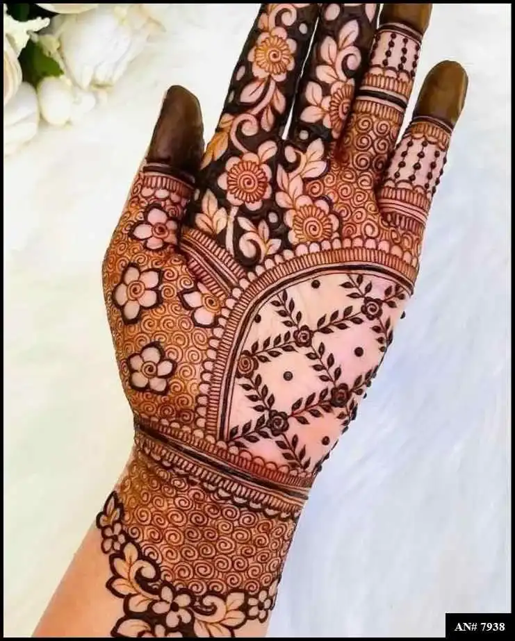 Palm Mehndi Design