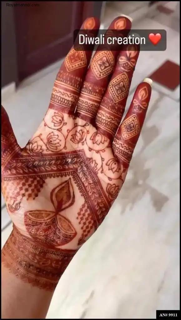 Palm Mehndi Design