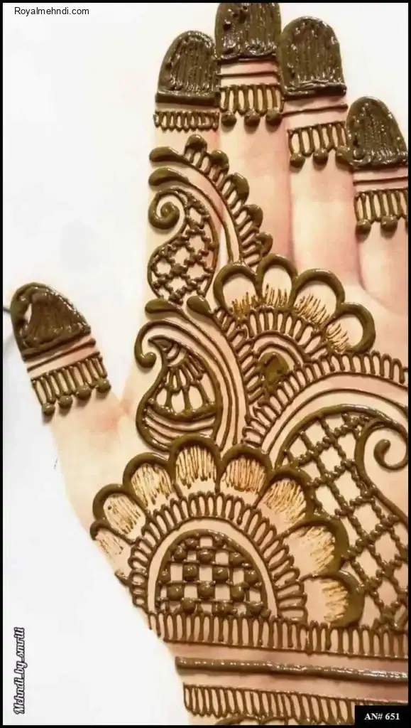 Palm Mehndi Design