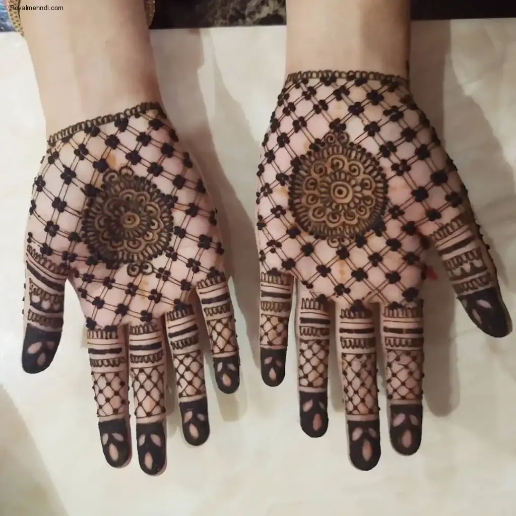 Palm Mehndi Design