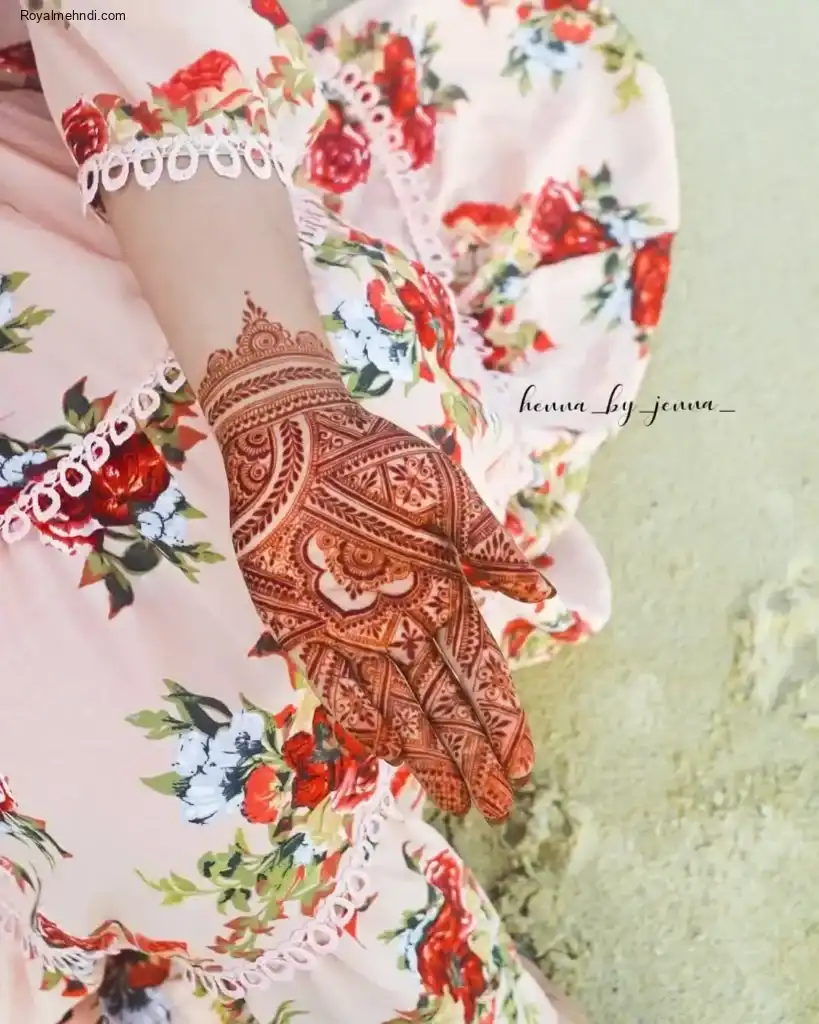 Palm Mehndi Design