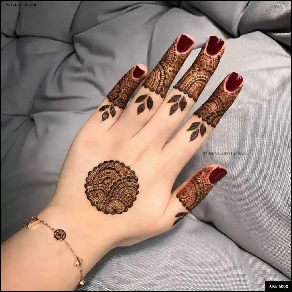 Palm Mehndi Design