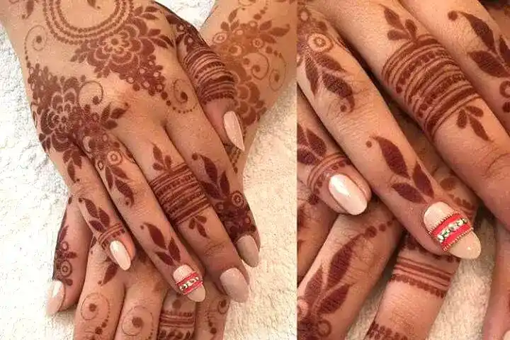 Khafif Mehndi Design