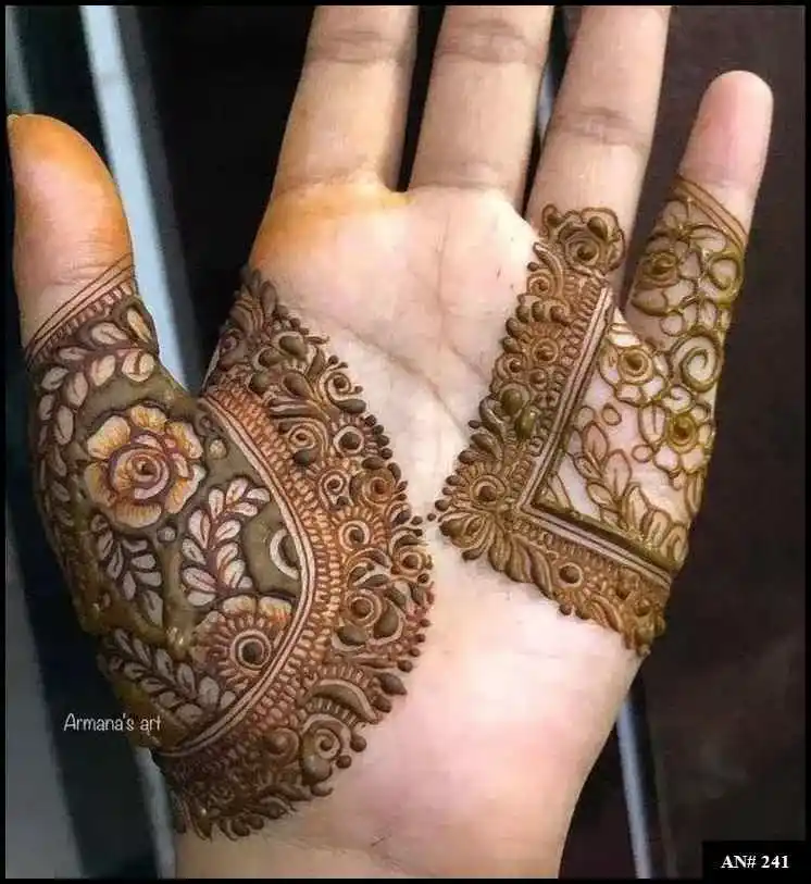 Khafif Mehndi Design