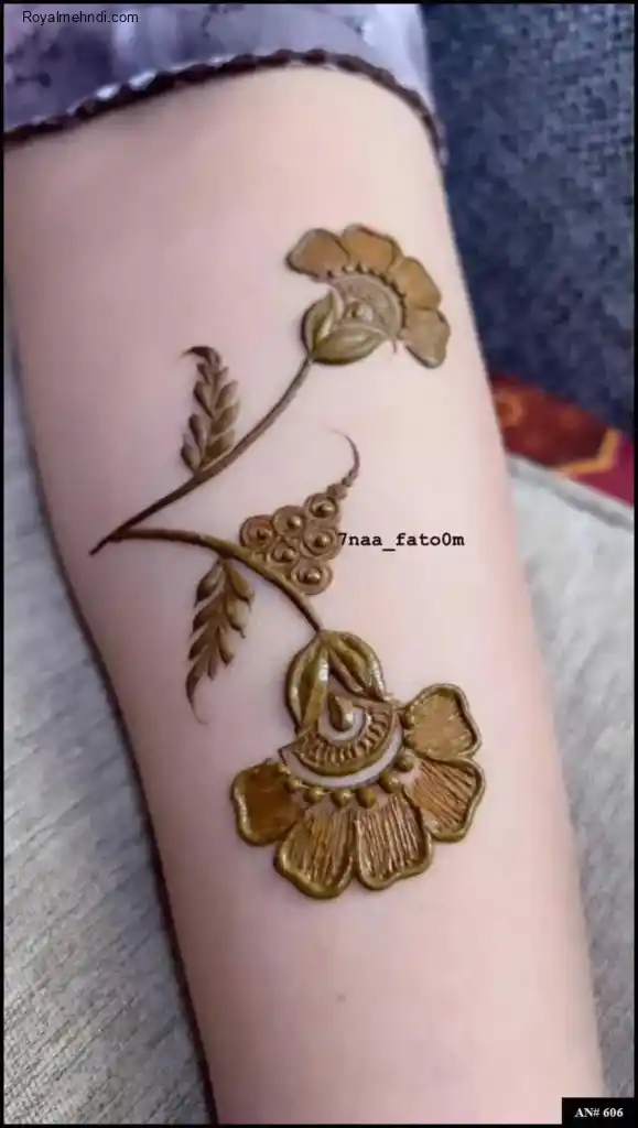Khafif Mehndi Design