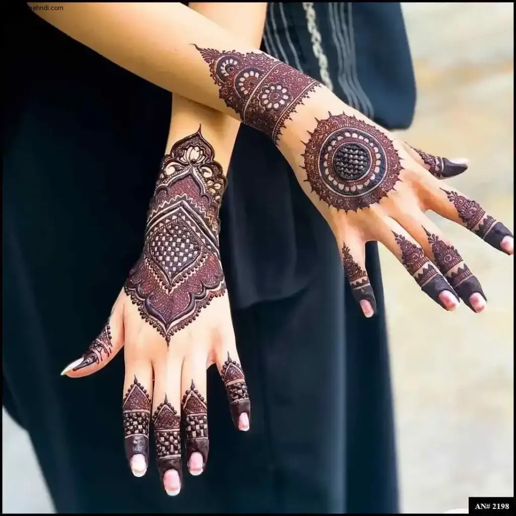 Khafif Mehndi Design