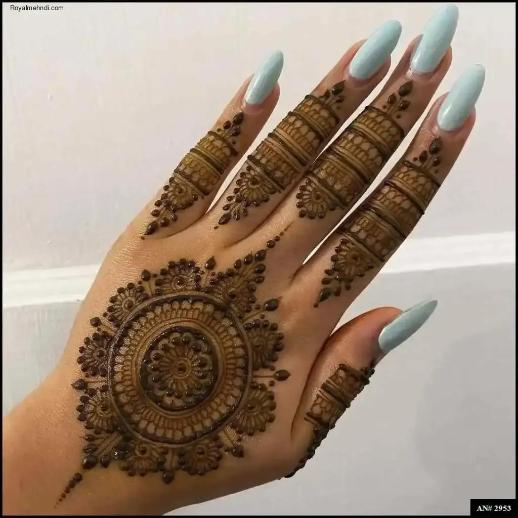 Khafif Mehndi Design