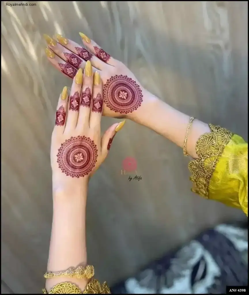 Khafif Mehndi Design