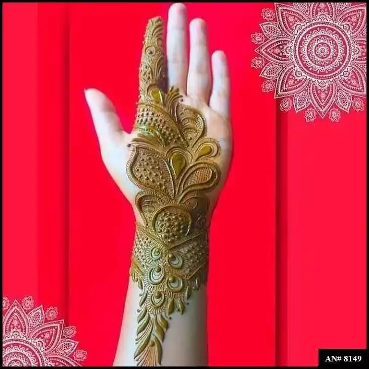 Khafif Mehndi Design