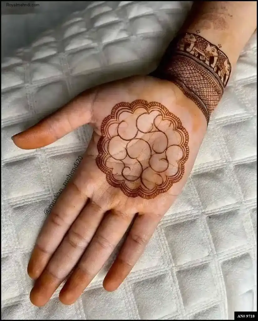 Khafif Mehndi Design