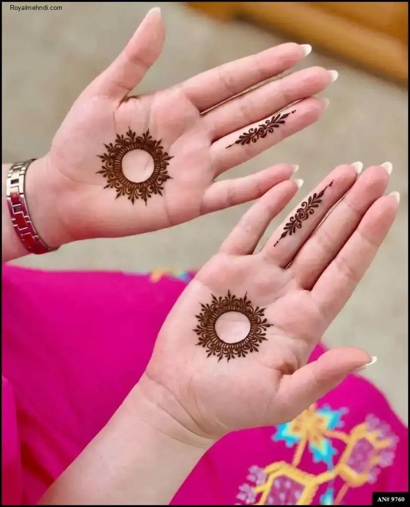 Khafif Mehndi Design