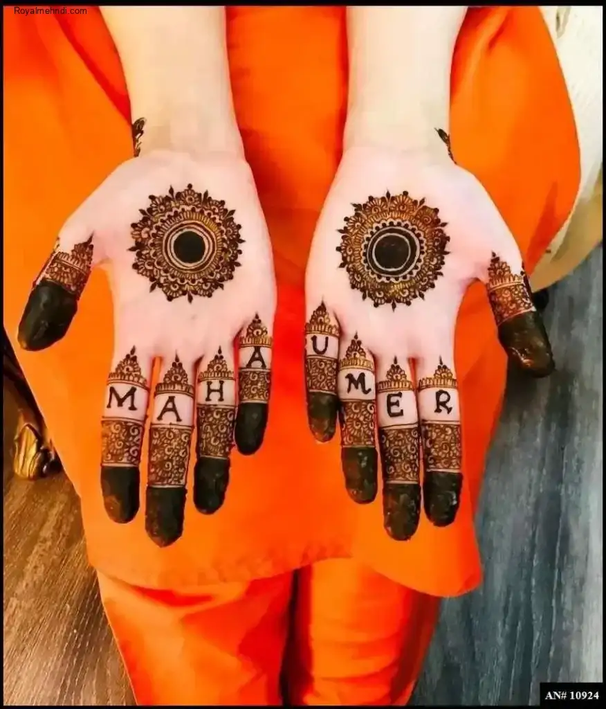 Khafif Mehndi Design