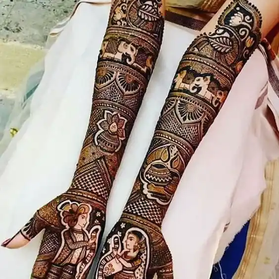 Modern Mehndi Design
