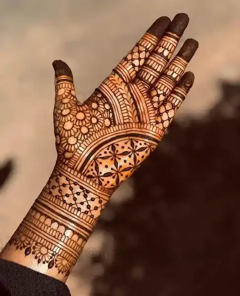 Modern Mehndi Design