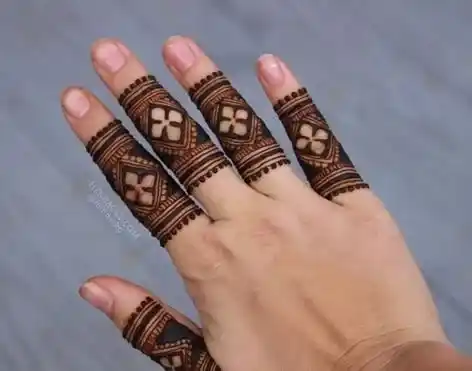 Modern Mehndi Design