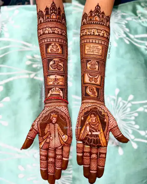 Modern Mehndi Design