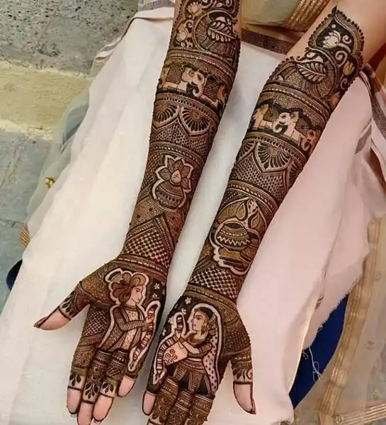 Modern Mehndi Design