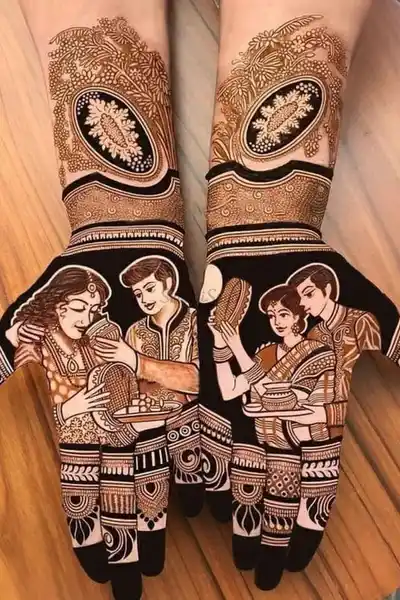 Modern Mehndi Design