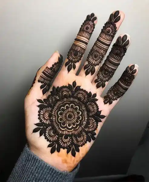 Modern Mehndi Design
