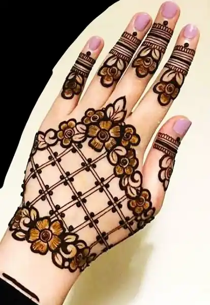 Modern Mehndi Design