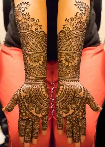 Modern Mehndi Design