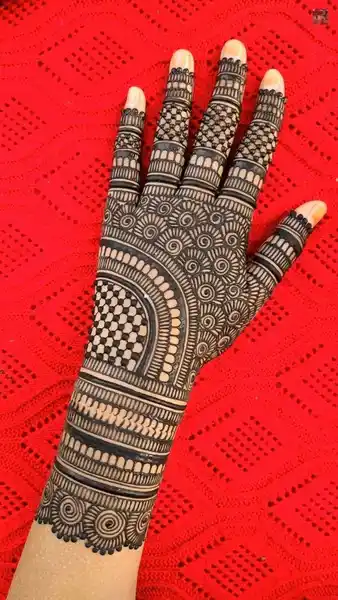Modern Mehndi Design