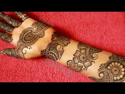 Modern Mehndi Design
