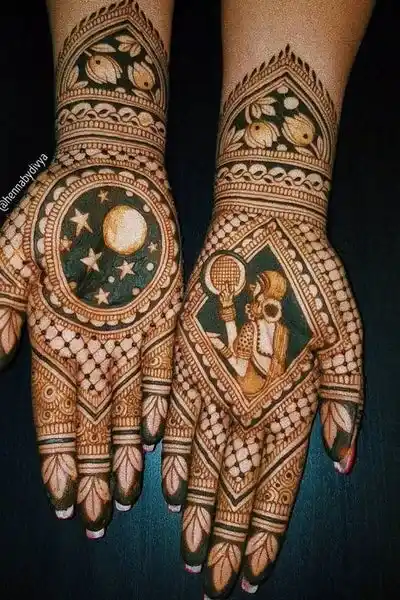 Modern Mehndi Design
