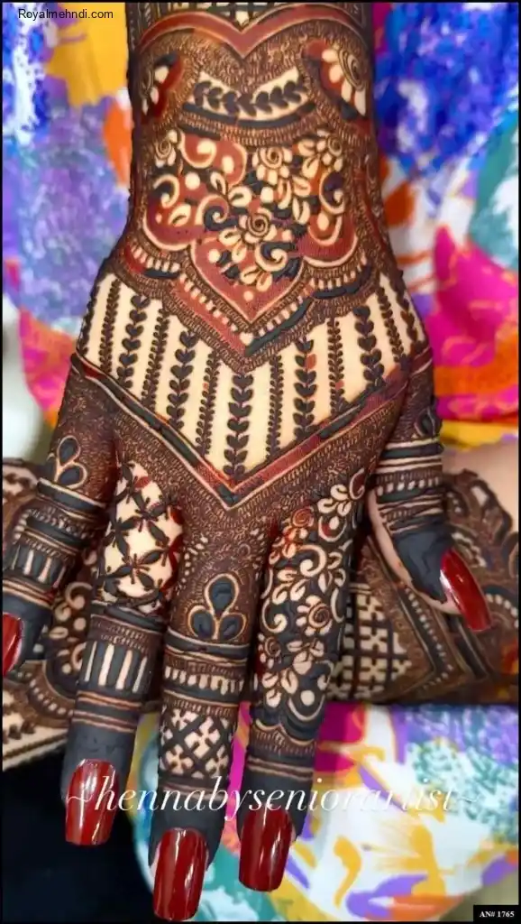 Modern Mehndi Design