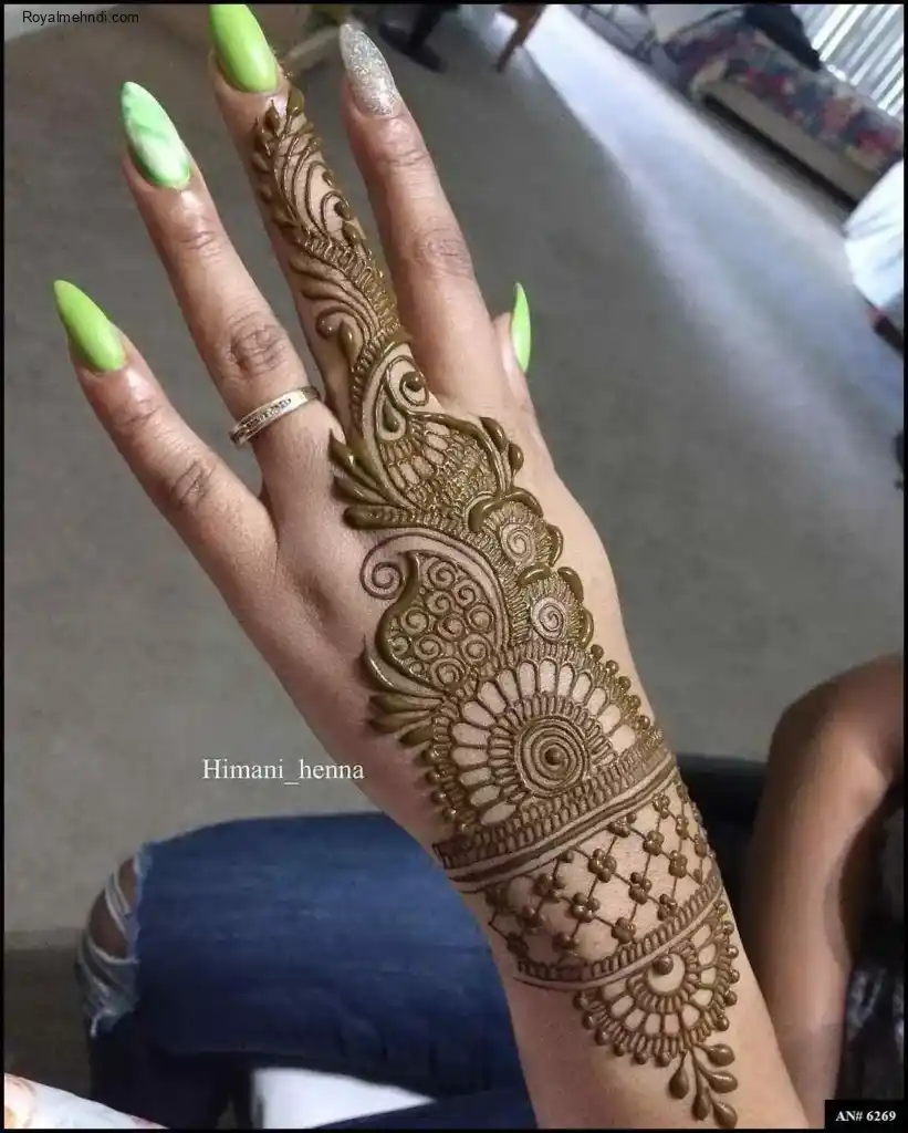 Modern Mehndi Design