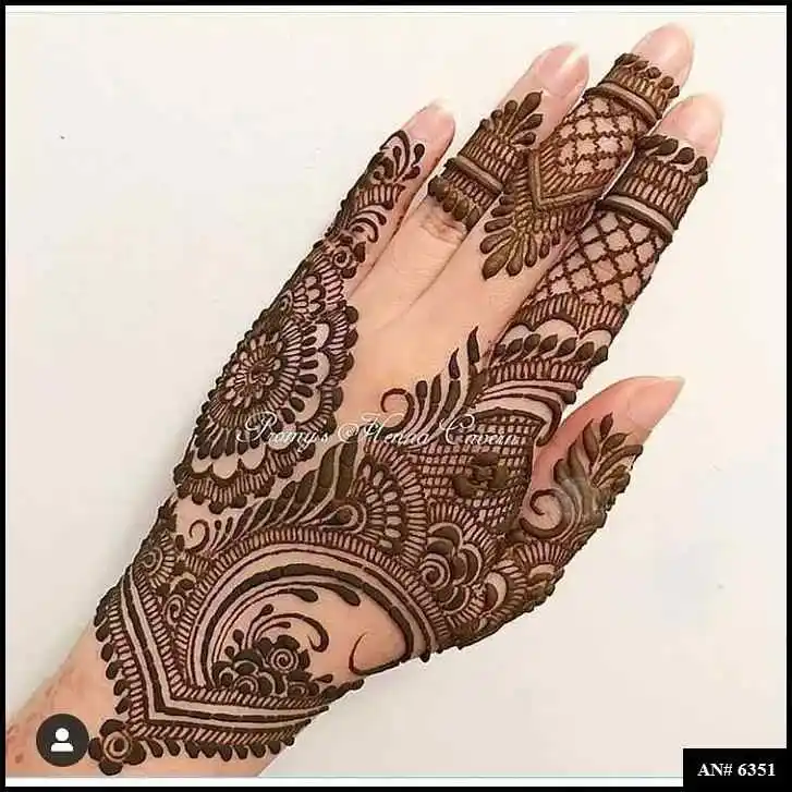 Modern Mehndi Design